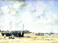 Boudin, Eugene - The Beach at Berck